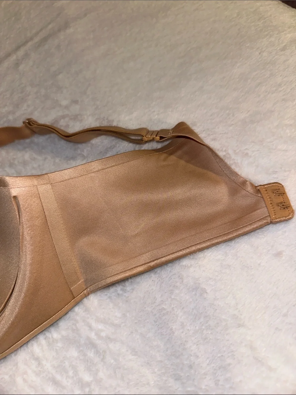 Victoria's Secret Tan Bra - lightly lined, wireless
